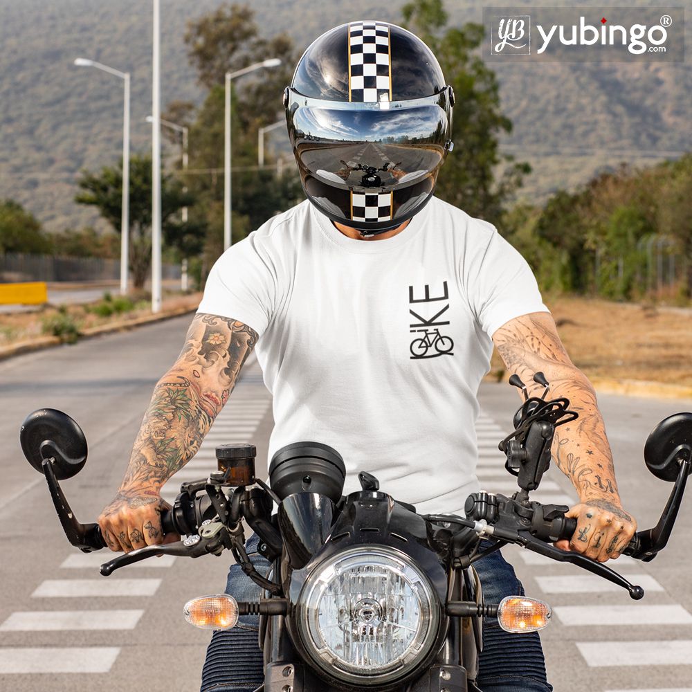 Bike Love T-Shirt-White