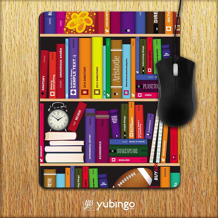 Books Mouse Pad-Image2