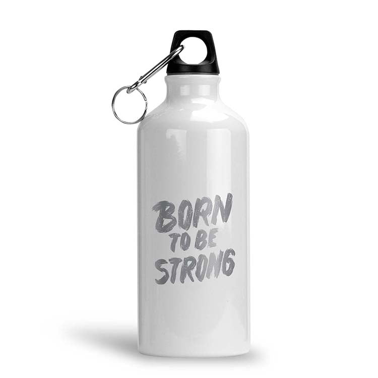 Born To Be Strong Water Bottle