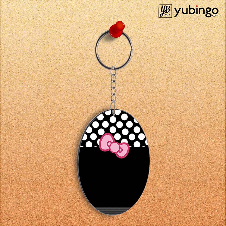 Bonds That Last Longer Oval Key Chain