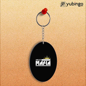 King of Mafia Oval Key Chain-Image2