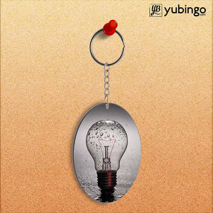 The Bulb Oval Key Chain-Image2