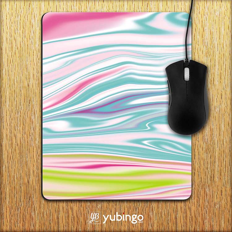 Colourful Marble Mouse Pad-Image2