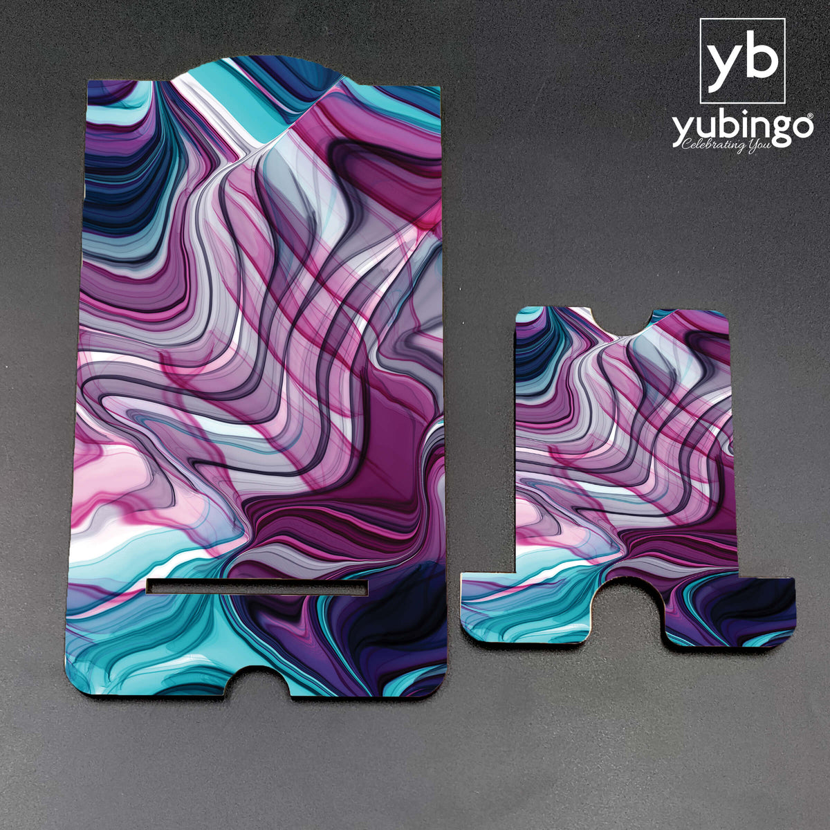 Colourful Marbles Mobile Stand-Image5