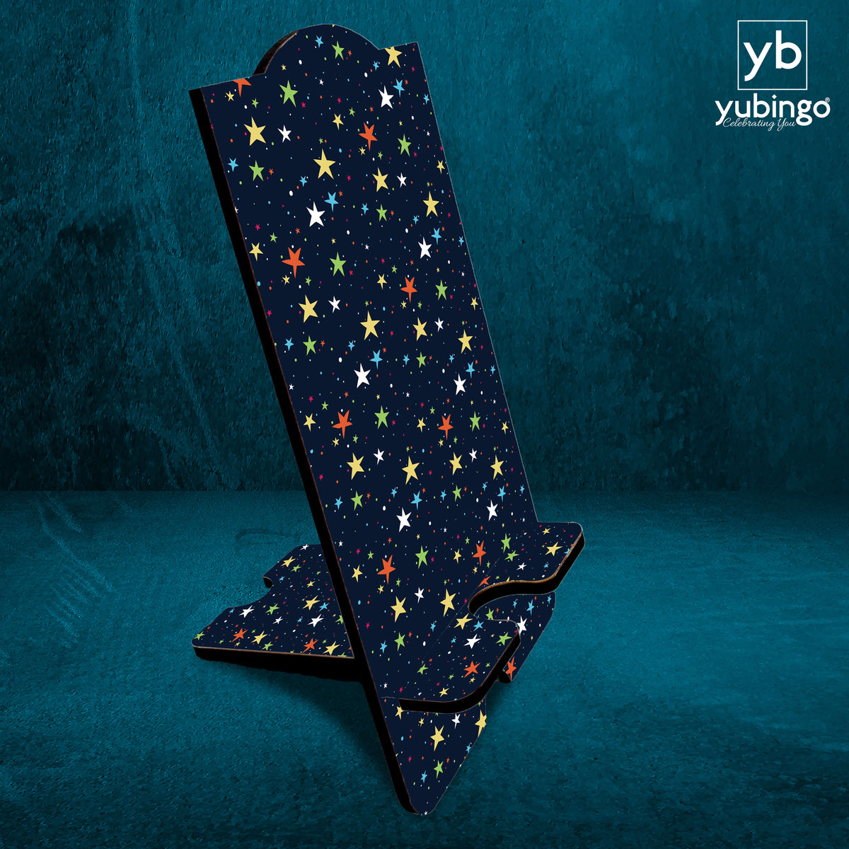 Colourful Stars Mobile Stand-Image4
