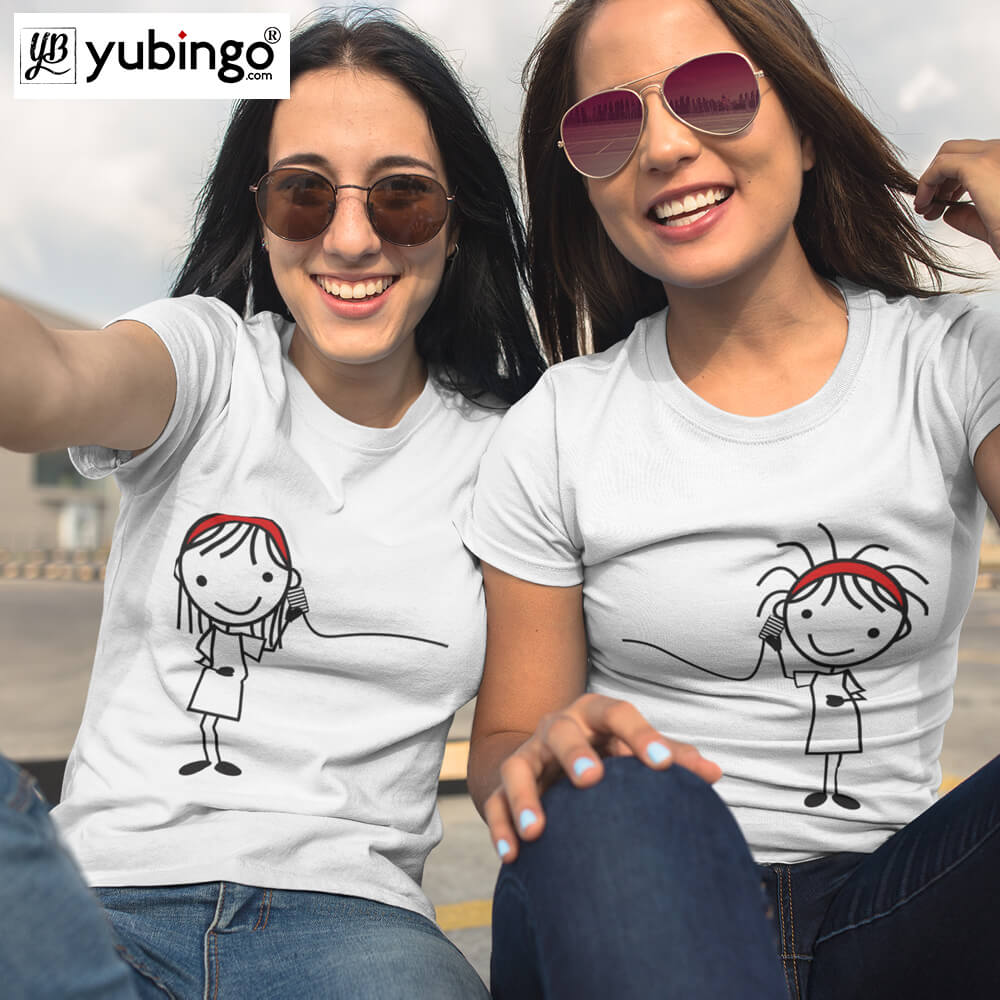 Connected Together T-Shirt-White