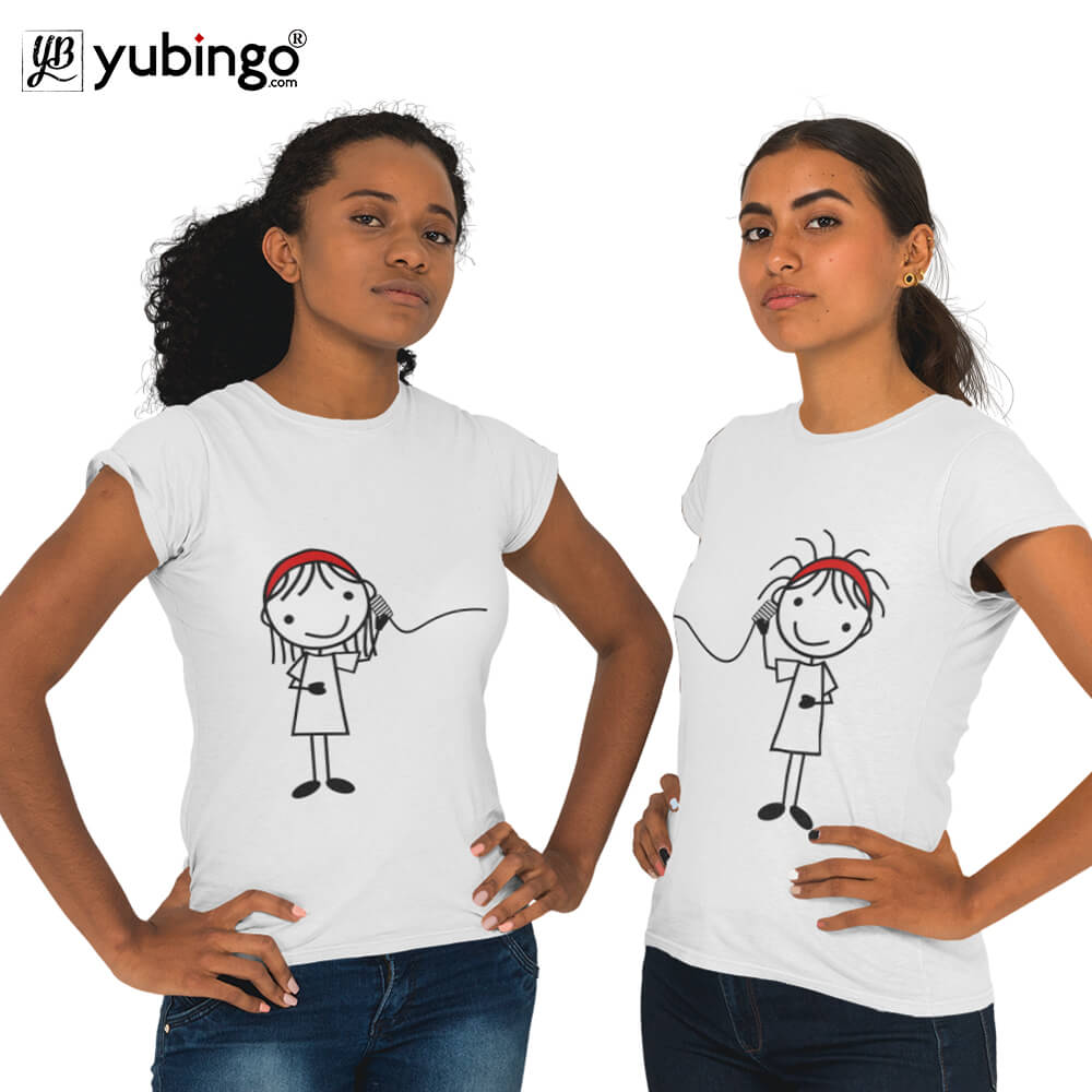 Connected Together T-Shirt-White