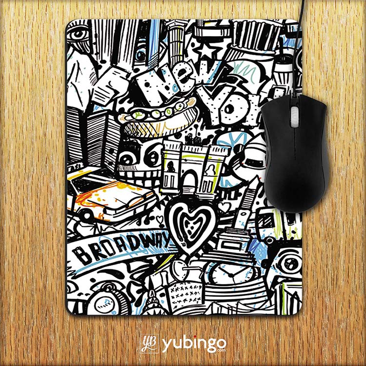 Cool Graffiti Mouse Pad