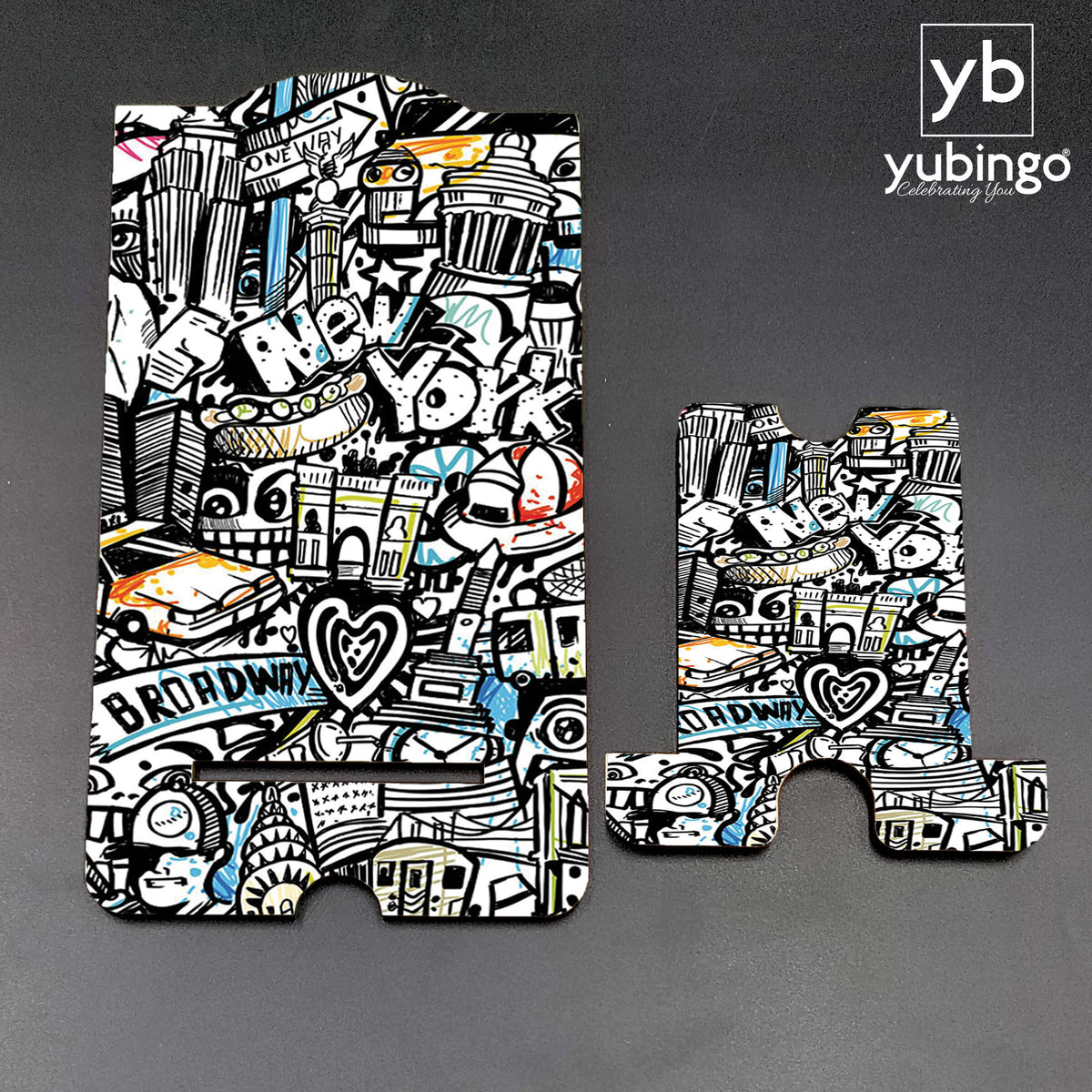 Cool Graffiti Mobile Stand-Image5