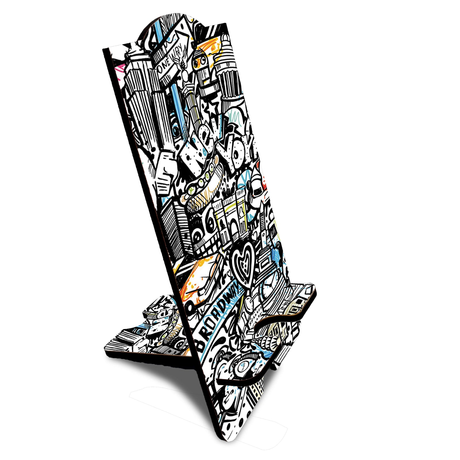 Cool Graffiti Mobile Stand