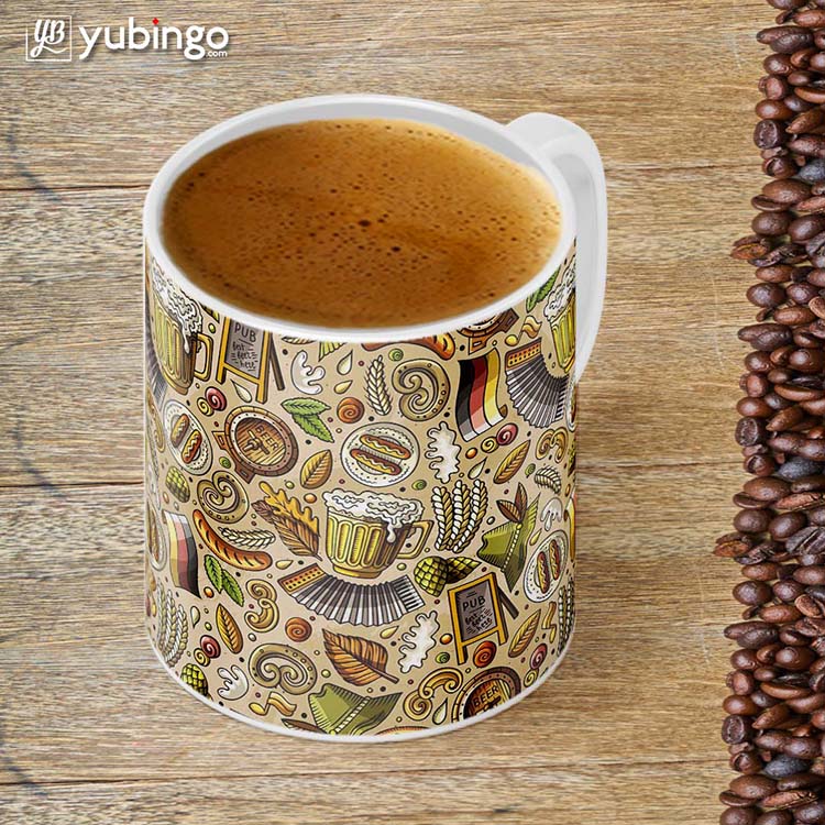 Cowboy Beer Customised Alphabet Coffee Mug-Image4