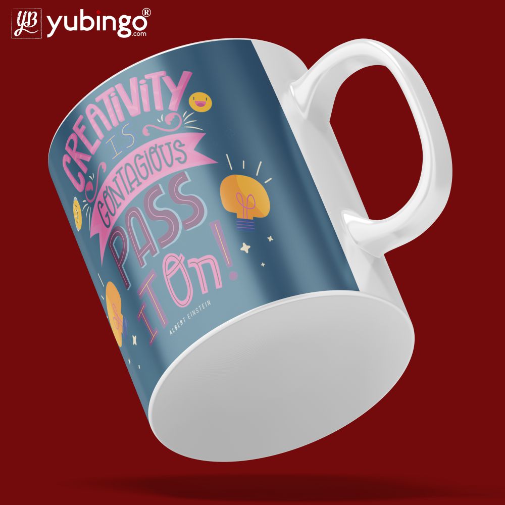 Creativity is Contagious Coffee Mug-Image5
