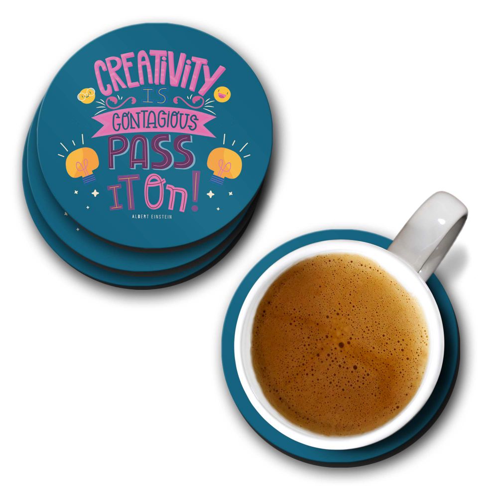 Creativity is Contagious Coasters
