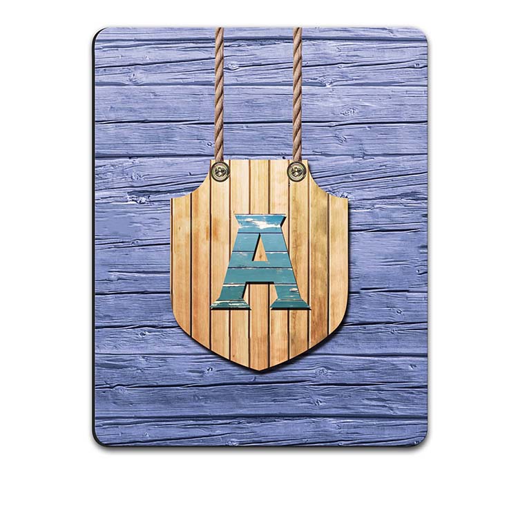 Customised Alphabet Mouse Pad
