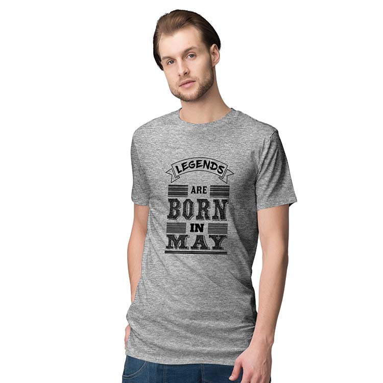 Customised Legends Men T-Shirt-White