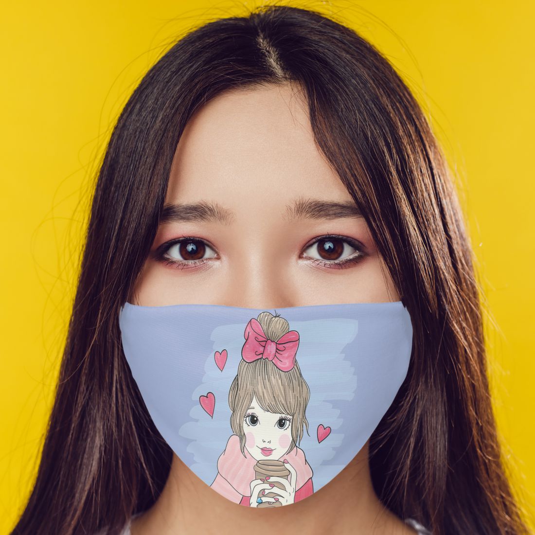 Cute Girl Mask-Image2