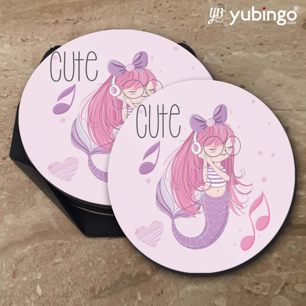 Cute Mermaid Coasters-Image5