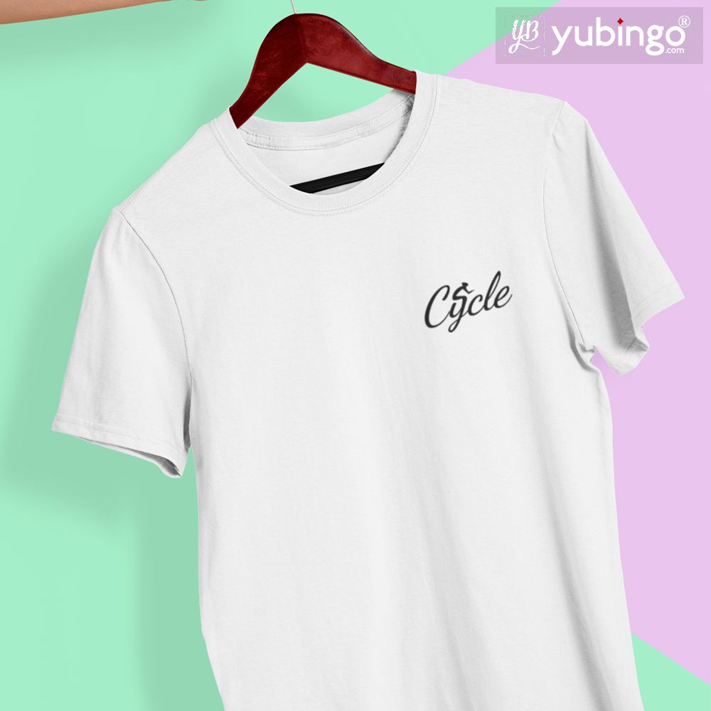 Cycle Love T-Shirt-White