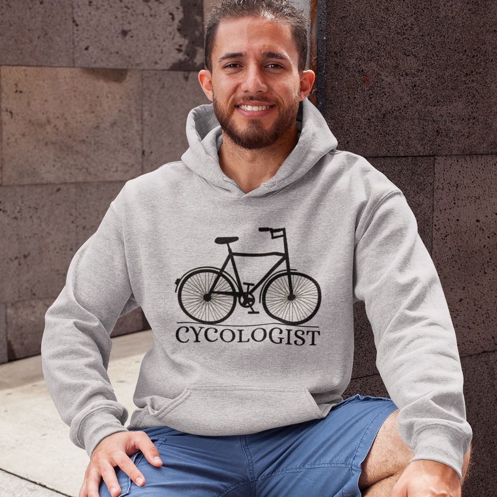 Cycologist Hoodie-Grey