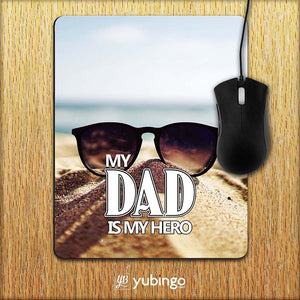 Dad is My Hero Mouse Pad-Image2