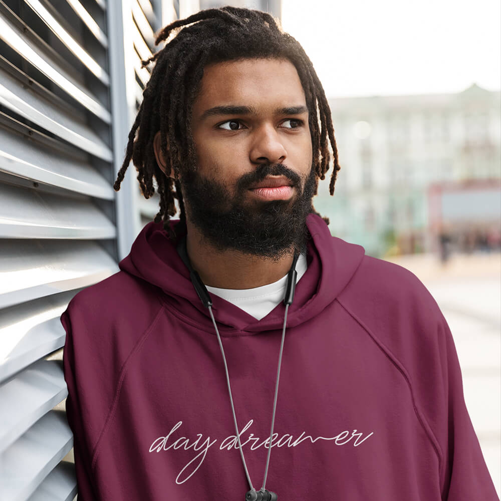 Day Dreamer Hoodie-Maroon