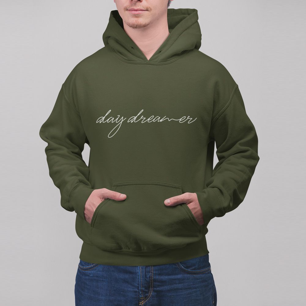 Day Dreamer Hoodie-Olive