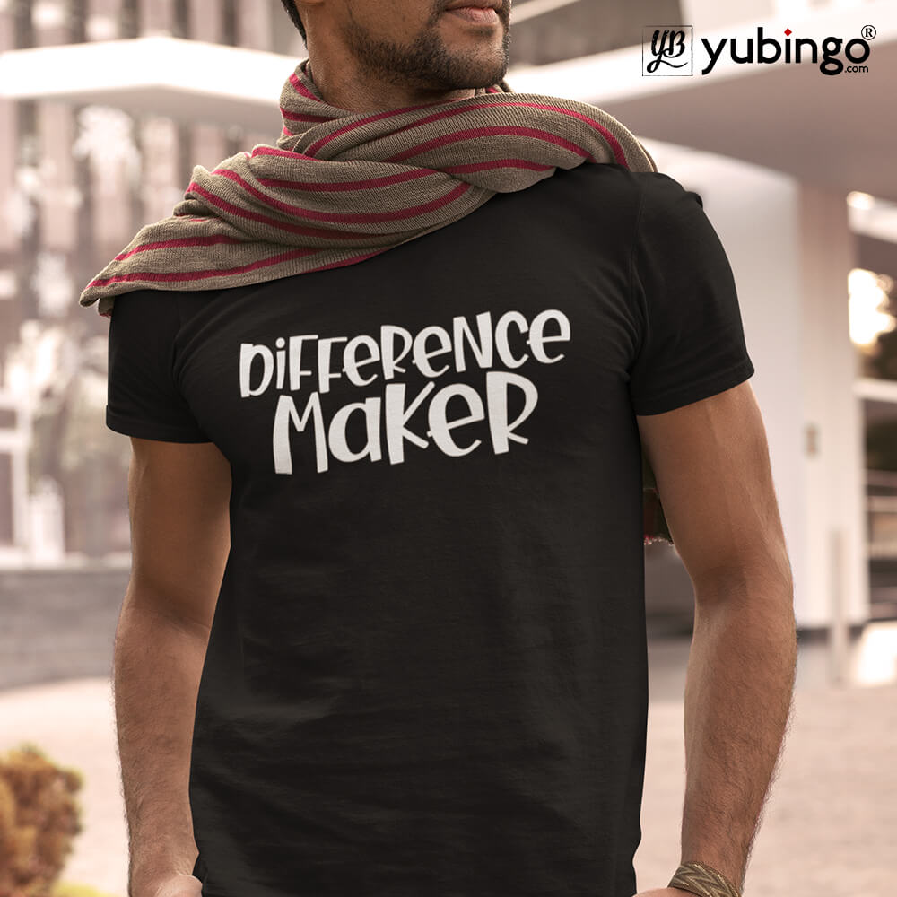 Difference Maker T-Shirt-White