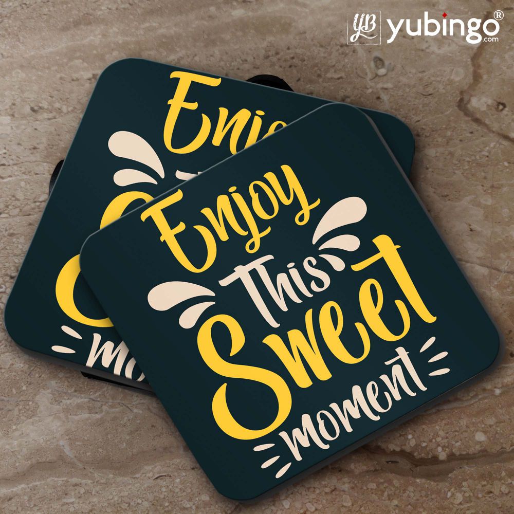 Enjoy This Sweet Moment Coasters-Image5