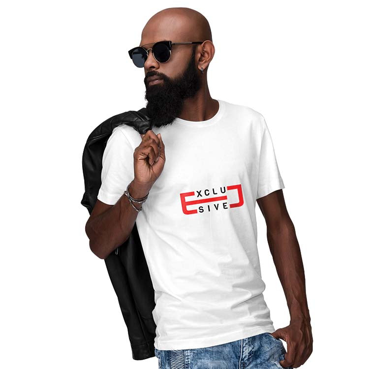 Exclusive Men T-Shirt-White