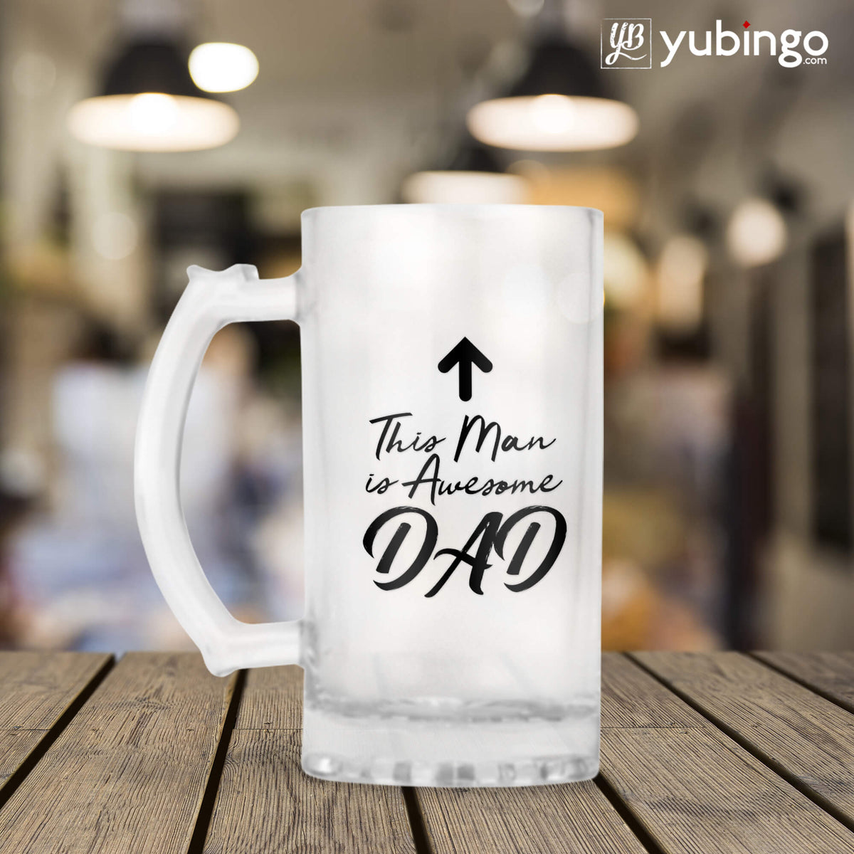 Awesome Dad Beer Mug-Image2