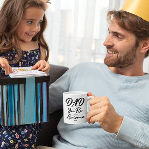 Dad Is Awesome As Me Coffee Mug-Image3-Image7