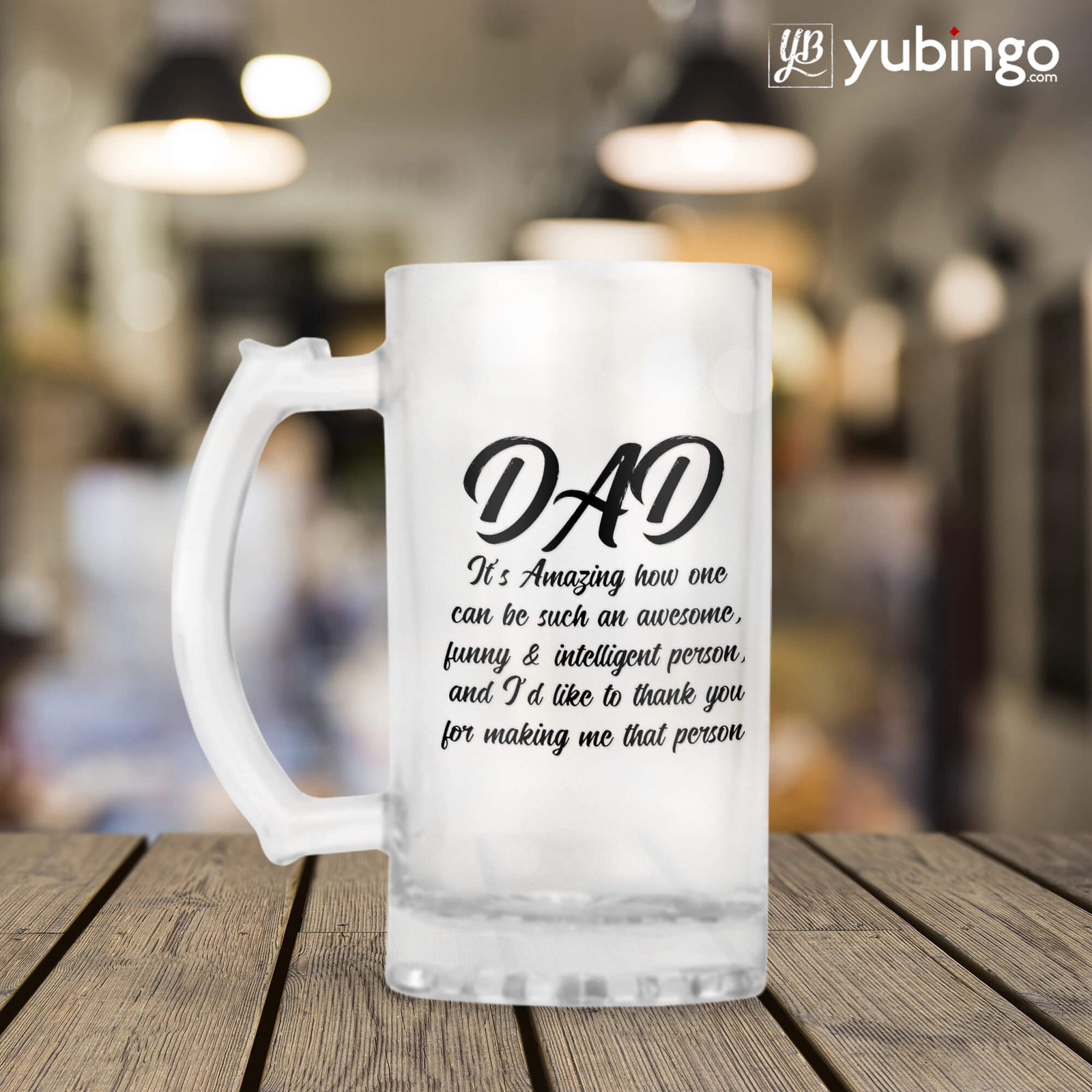 Dad Thank You Beer Mug-Image2