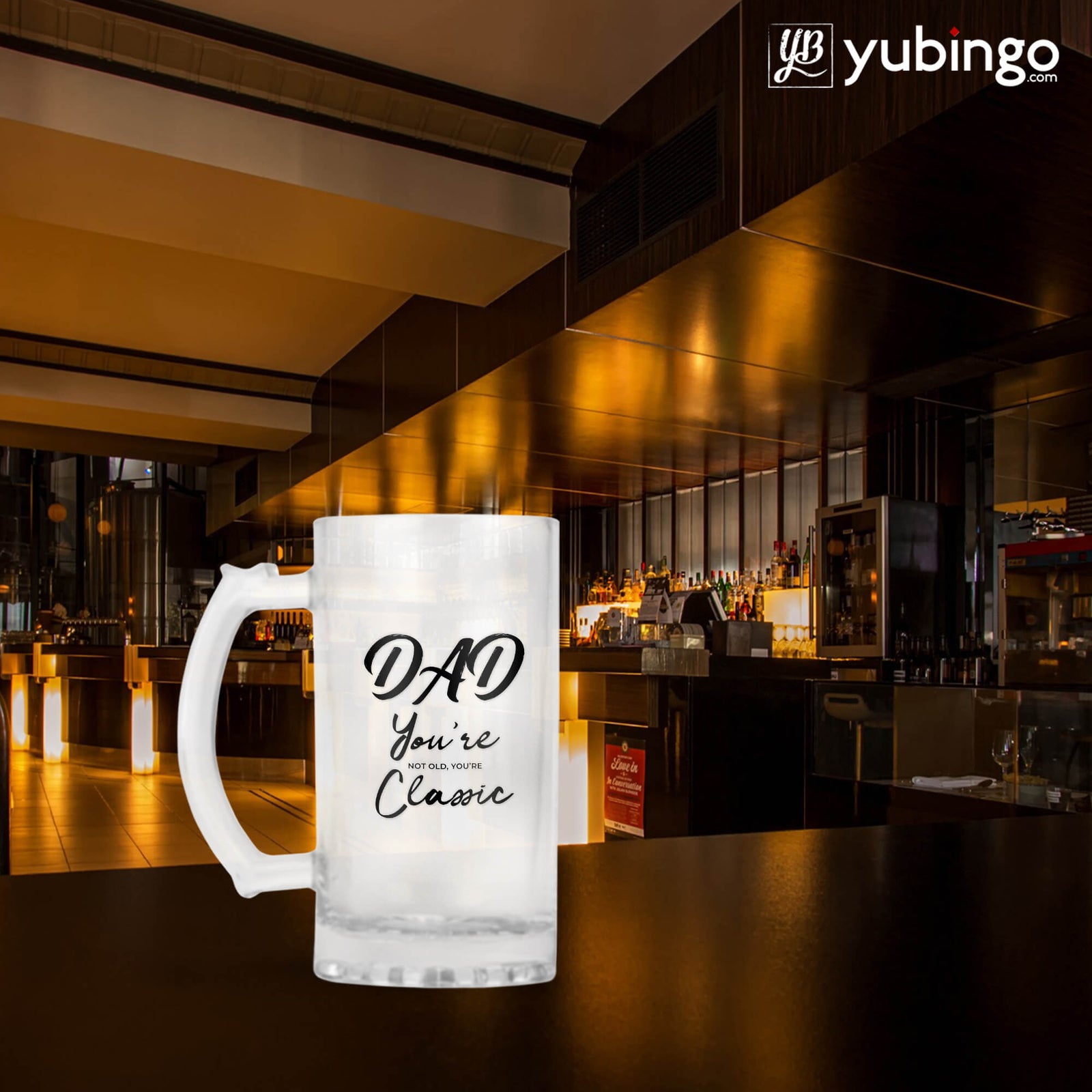 Dad You're Classic Beer Mug-Image4