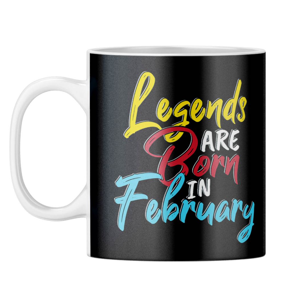 February Legends Coffee Mug