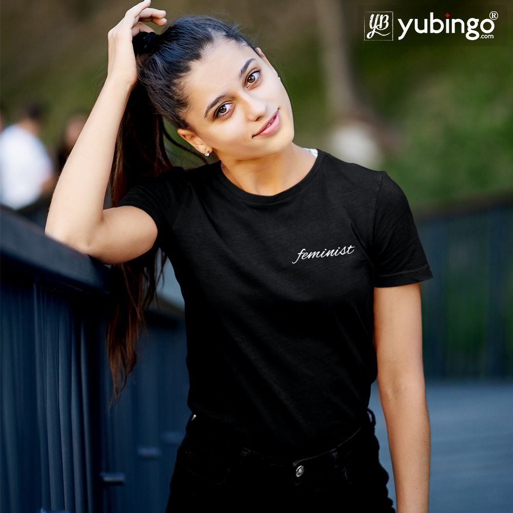 Feminist T-Shirt-White