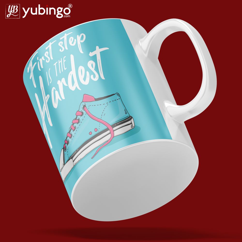 First Step is Hardest Coffee Mug-Image5