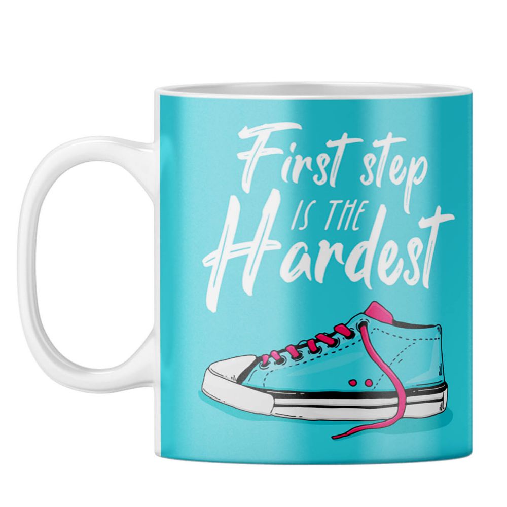 First Step is Hardest Coffee Mug
