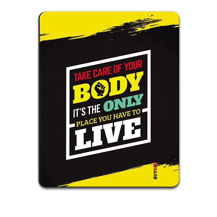 Fitness Religion Mouse Pad
