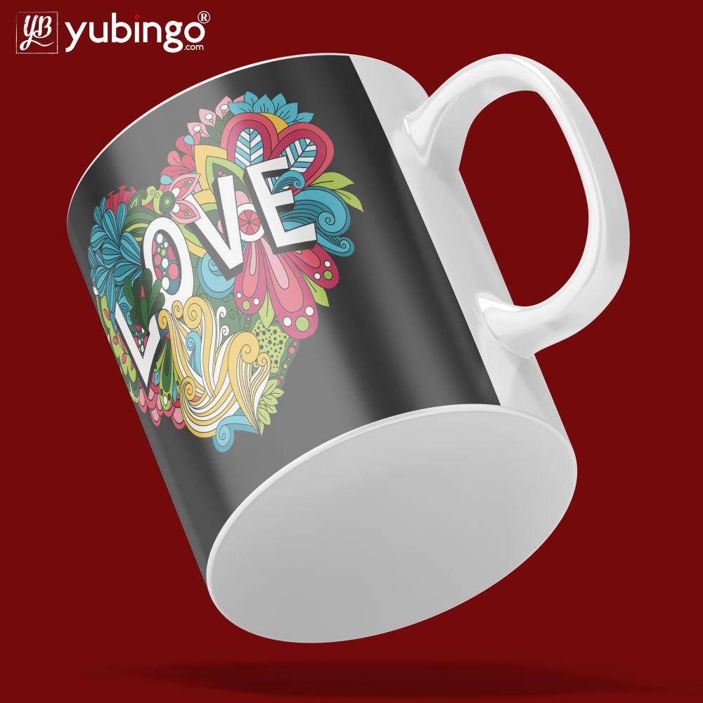 Flowery Love Coffee Mug-Image5