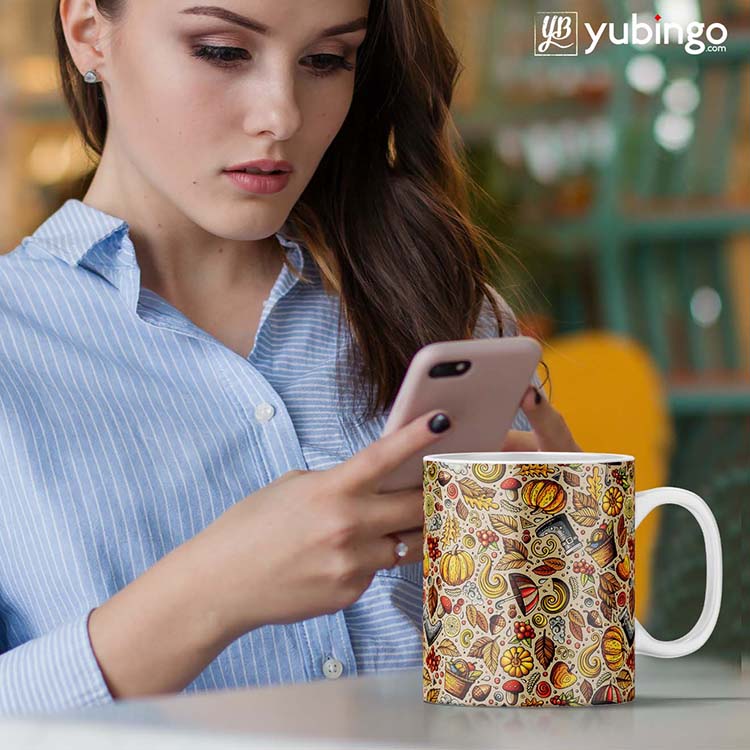 Foodie Delight Customised Alphabet Coffee Mug-Image3