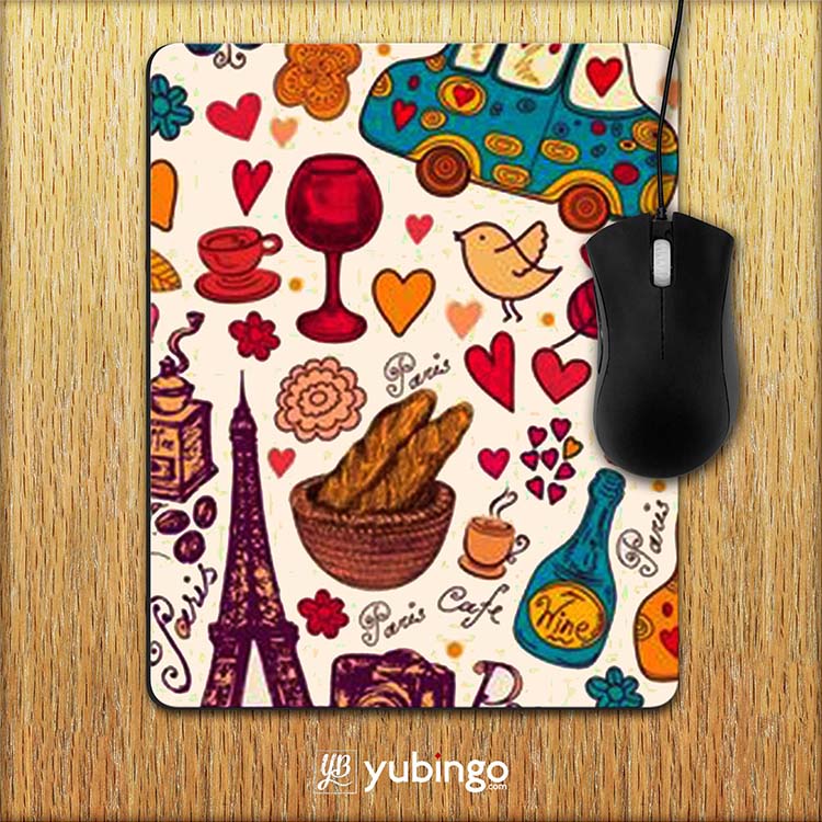French Delight Mouse Pad-Image2
