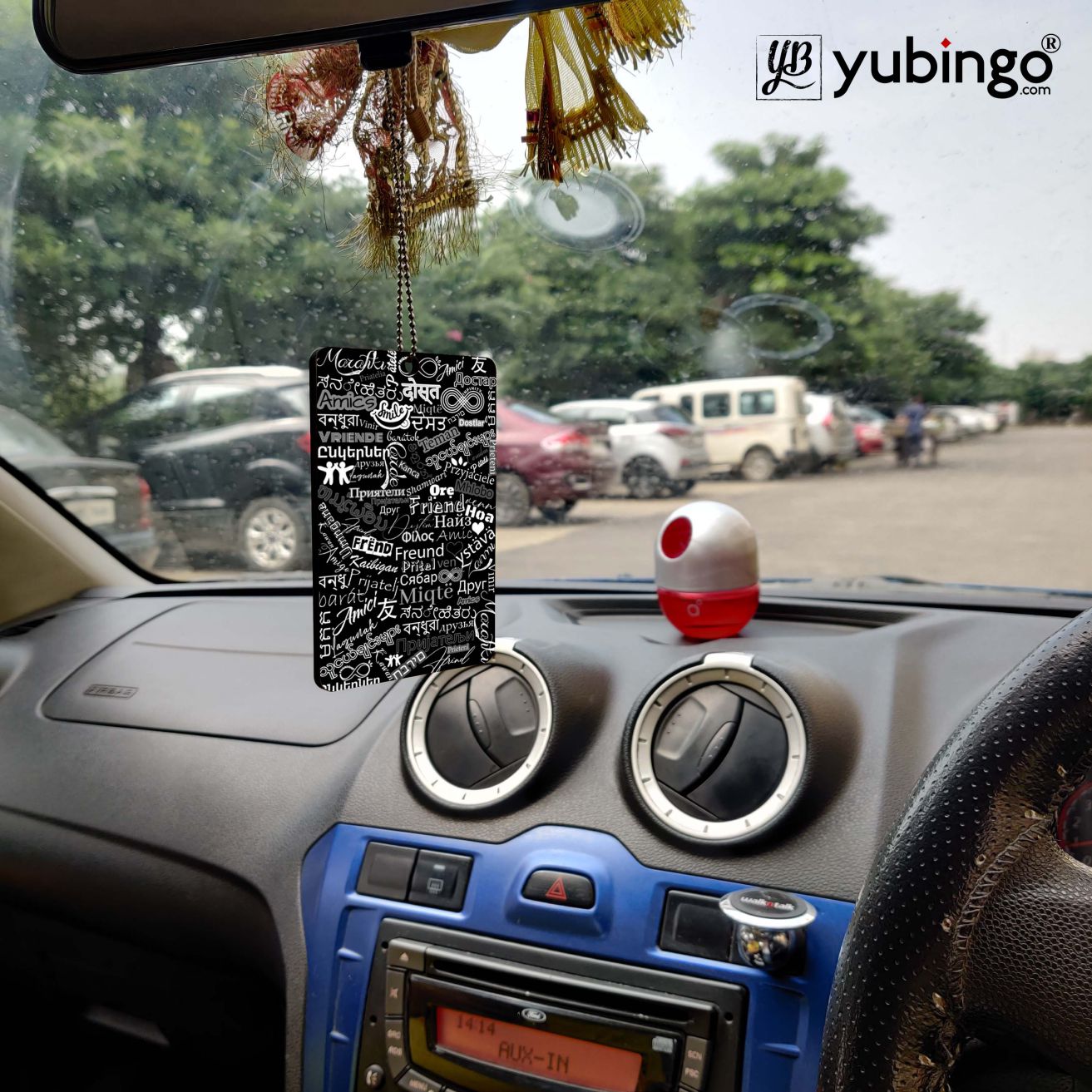 Friend in All Languages Car Hanging