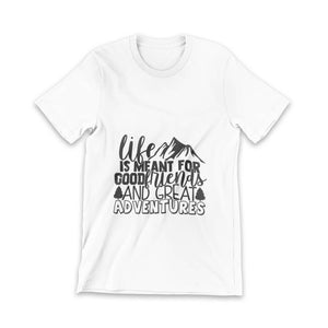 Friends & Adventures T-Shirt-White