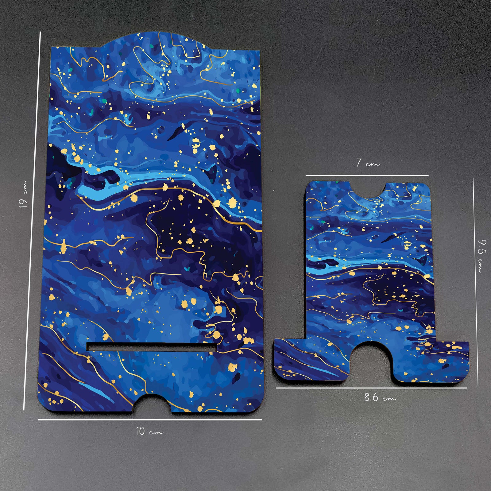 Galaxy Blue Mobile Stand-Image3