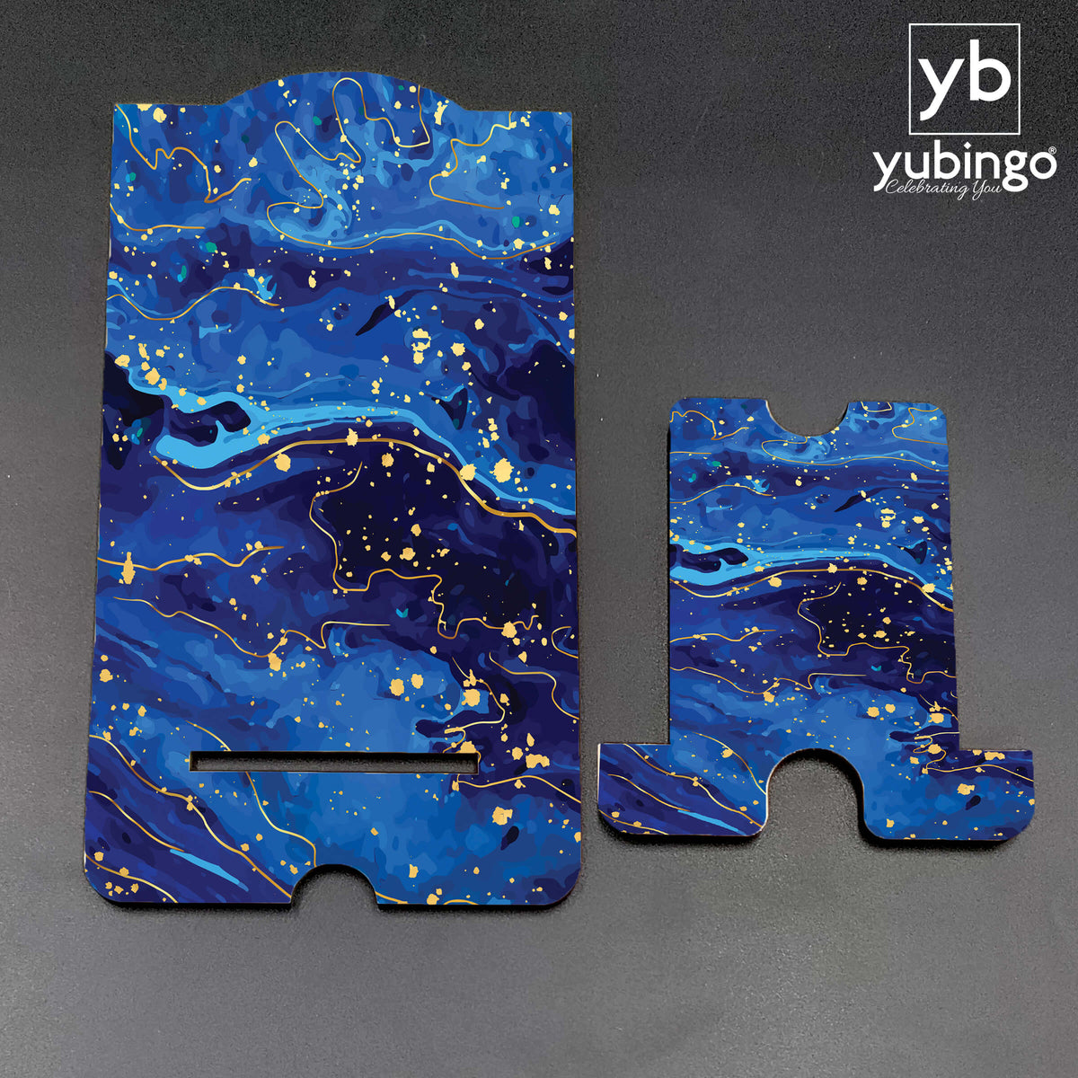 Galaxy Blue Mobile Stand-Image5