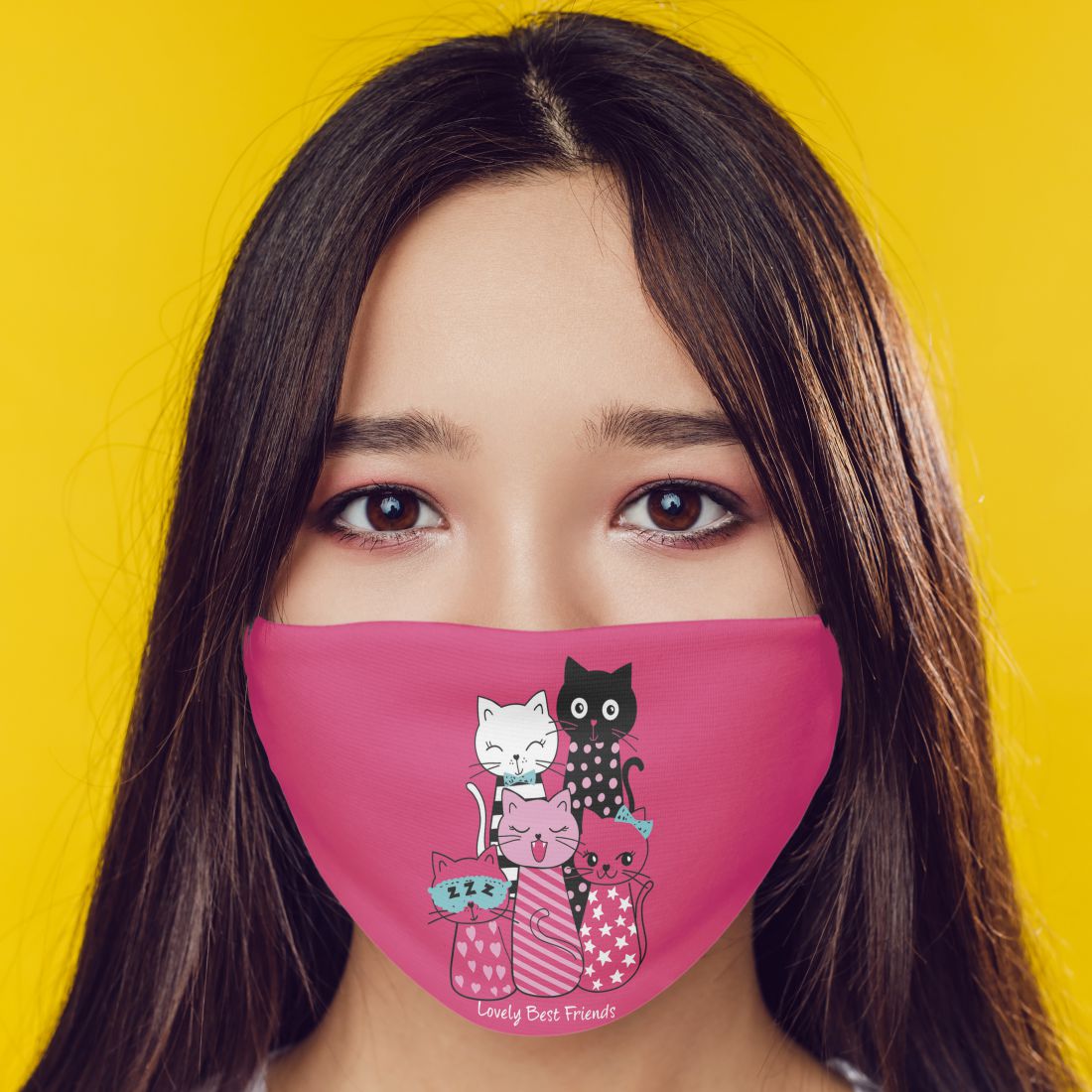 Girlie Friends Mask-Image2