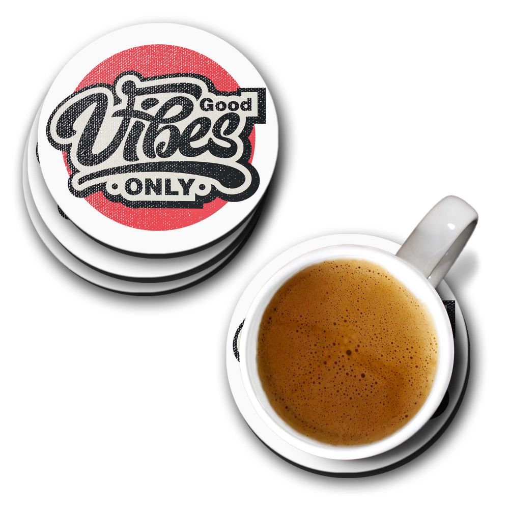 Good Vibes Only Coasters