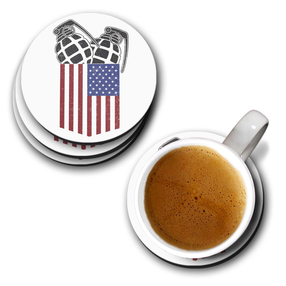 Grenades Coasters
