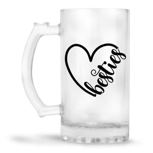 Heart Besties Beer Mug