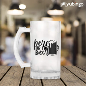 Here for The Beer Beer Mug-Image3
